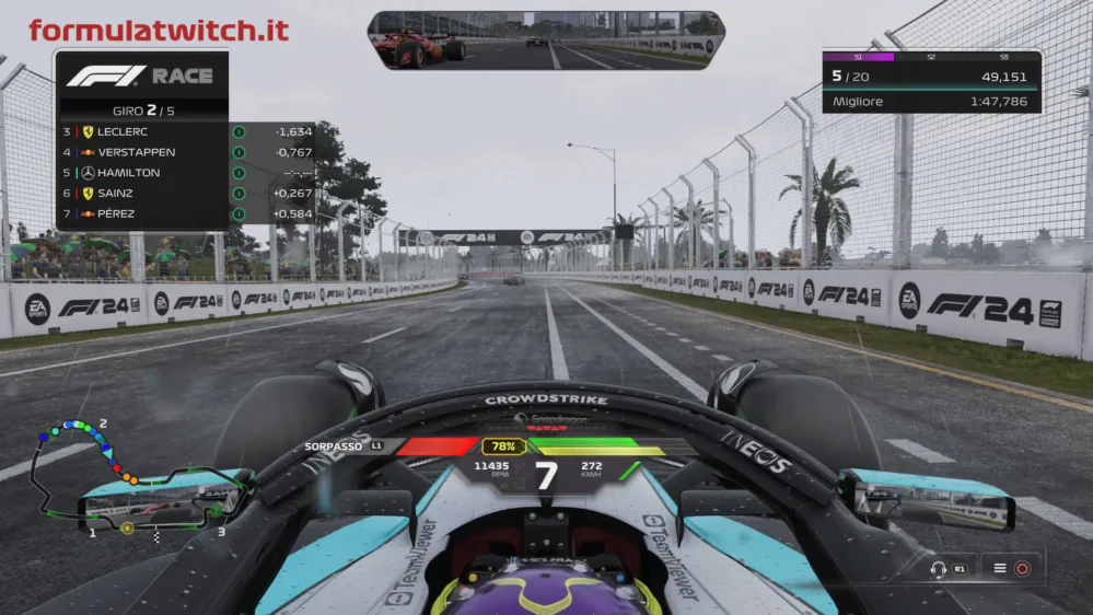 assetto bagnato f1 24